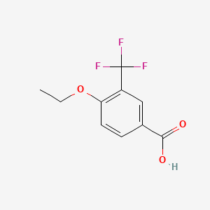 molecular formula C10H9F3O3 B1648347 4-乙氧基-3-(三氟甲基)苯甲酸 CAS No. 252901-50-1