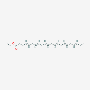 molecular formula C24H36O2 B164835 Ethyl docosa-4,7,10,13,16,19-hexaenoate CAS No. 84494-72-4