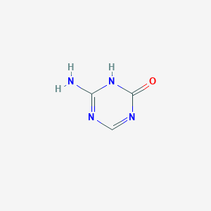 molecular formula C3H4N4O B016484 5-Azacytosine CAS No. 931-86-2