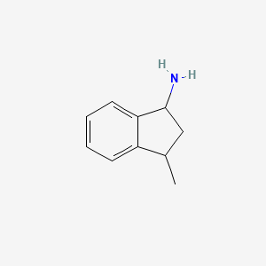 molecular formula C10H13N B1648416 3-Methyl-indan-1-ylamine CAS No. 361389-86-8