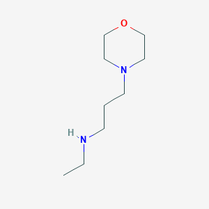 molecular formula C9H20N2O B1648431 N-Ethyl-3-(4-morpholinyl)-1-propanamine CAS No. 915921-49-2