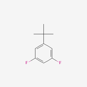 molecular formula C10H12F2 B1648529 1-Tert-butyl-3,5-difluorobenzene 