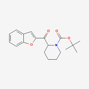 (RS)-2-(2-Benzofuranylcarbonyl)-1-(tert-butyloxycarbonyl)piperidine