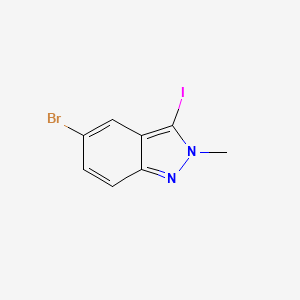 5-Bromo-3-iodo-2-methyl-2h-indazole