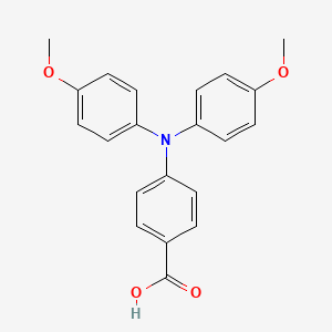 molecular formula C21H19NO4 B1648556 4-(Bis(4-methoxyphenyl)amino)benzoic acid 