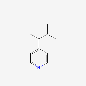 4-(1,2-Dimethyl-propyl)-pyridine