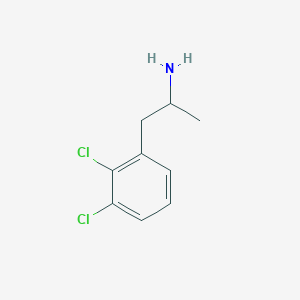 molecular formula C9H11Cl2N B1648591 1-(2,3-Dichlorophenyl)propan-2-amine 