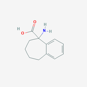 5-Amino-6,7,8,9-tetrahydro-5H-benzocycloheptene-5-carboxylic acid