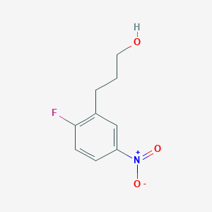 3-(2-Fluoro-5-nitrophenyl)propan-1-ol