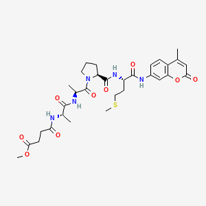 molecular formula C31H41N5O9S B1648643 MeOSuc-Ala-Ala-Pro-Met-AMC CAS No. 201853-55-6