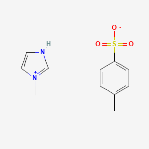 molecular formula C11H14N2O3S B1648646 1-Methylimidazolium p-toluenesulfonate 