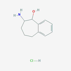 6-Amino-6,7,8,9-tetrahydro-5H-benzocyclohepten-5-ol hydrochloride