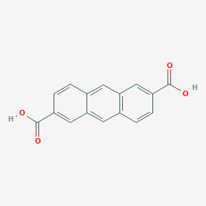 molecular formula C16H10O4 B164870 蒽-2,6-二甲酸 CAS No. 138308-89-1