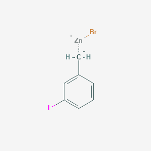 Bromozinc(1+);1-iodo-3-methanidylbenzene