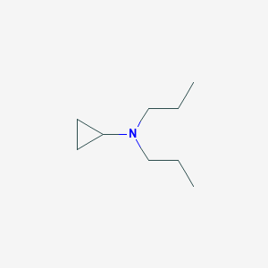 molecular formula C9H19N B1648707 N,N-dipropylcyclopropanamine 
