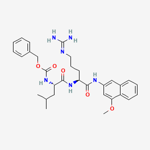 molecular formula C31H40N6O5 B1648711 Z-Leu-Arg-4MbNA 