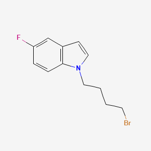 1H-Indole, 1-(4-bromobutyl)-5-fluoro-