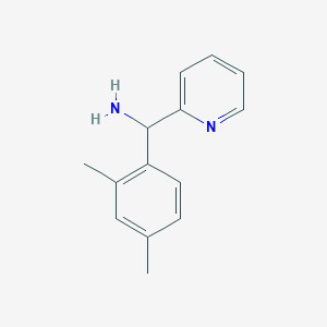 (2,4-Dimethylphenyl)(pyridin-2-yl)methanamine