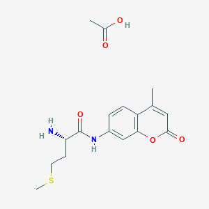 (S)-2-Amino-N-(4-methyl-2-oxo-2H-chromen-7-yl)-4-(methylthio)butanamide acetate