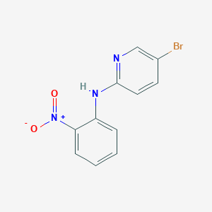 molecular formula C11H8BrN3O2 B1648817 2-(2-Nitrophenylamino)-5-bromopyridine 