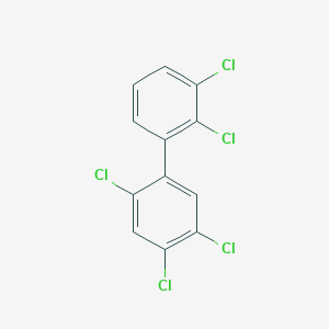 molecular formula C12H5Cl5 B164887 2,2',3,4',5'-Pentachlorobiphenyl CAS No. 41464-51-1