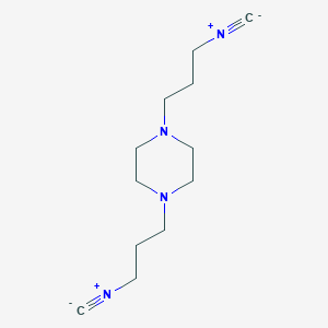 molecular formula C12H20N4 B1648895 1,4-Bis(3-isocyanopropyl)piperazine CAS No. 51641-96-4