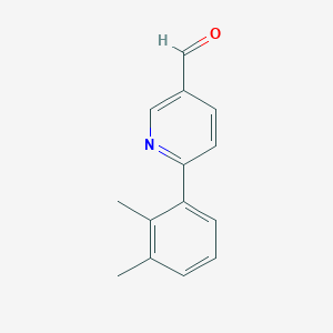 6-(2,3-Dimethylphenyl)-3-pyridinecarbaldehyde