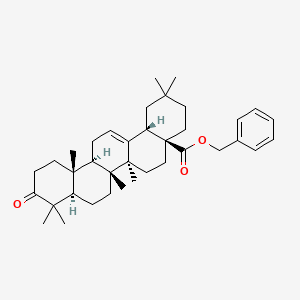 molecular formula C37H52O3 B1648937 Oleanonic acid benzyl ester 