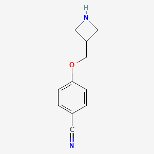 4-(Azetidin-3-ylmethoxy)benzonitrile