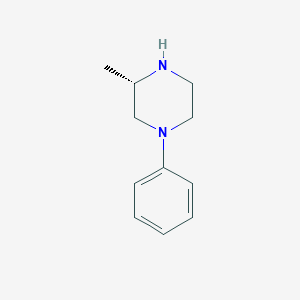 molecular formula C11H16N2 B1649020 (s)-3-Methyl-1-phenylpiperazine 