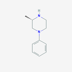 molecular formula C11H16N2 B1649020 (3S)-3-Methyl-1-phenylpiperazine 