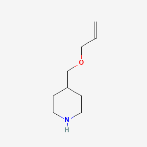 molecular formula C9H17NO B1649021 4-(Allyloxymethyl)piperidine 