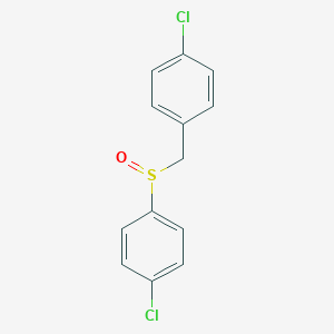 molecular formula C13H10Cl2OS B164919 对氯苄基对氯苯基亚砜 CAS No. 7047-28-1