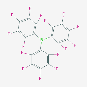 molecular formula C18BF15 B164928 三(五氟苯基)硼烷 CAS No. 135072-62-7