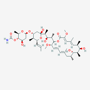 molecular formula C45H73NO14 B016493 康卡霉素 B CAS No. 81552-33-2