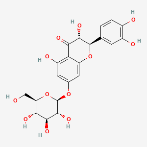 molecular formula C21H22O12 B1649301 杨梅黄素 7-葡萄糖苷 CAS No. 14292-40-1