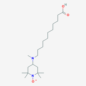 B164933 4-(N-Carboxydecyl-N-methylamino)-tempo CAS No. 139116-77-1