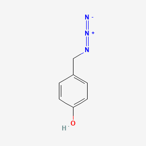 molecular formula C7H7N3O B1649359 4-(叠氮甲基)苯酚 CAS No. 55116-31-9