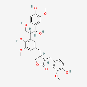 molecular formula C30H34O10 B1649372 拉帕酚 C CAS No. 64855-00-1