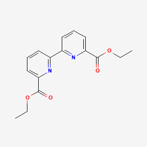 molecular formula C16H16N2O4 B1649375 Diethyl [2,2'-bipyridine]-6,6'-dicarboxylate CAS No. 65739-40-4