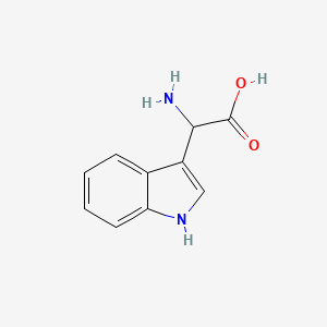 molecular formula C10H10N2O2 B1649379 D,L-3-Indolylglycine CAS No. 6747-15-5