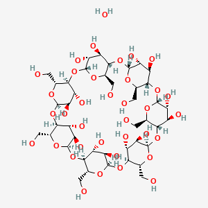 molecular formula C42H72O36 B1649385 beta-Cyclodextrin hydrate CAS No. 68168-23-0