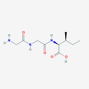 molecular formula C10H19N3O4 B1649388 Gly-gly-ile CAS No. 69242-40-6