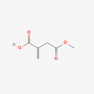 molecular formula C6H8O4 B1649395 4-甲氧基-2-亚甲基-4-氧代丁酸 CAS No. 7338-27-4