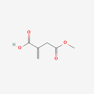 molecular formula C6H8O4 B1649395 Acide 4-méthoxy-2-méthylène-4-oxobutanoïque CAS No. 7338-27-4