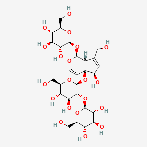 molecular formula C27H42O20 B1649409 Rhmannioside D CAS No. 81720-08-3
