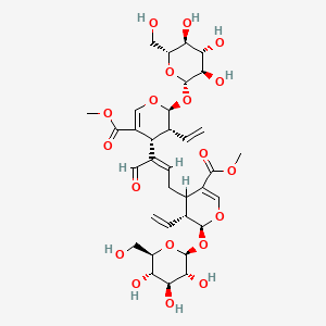 molecular formula C34H46O19 B1649411 (Z)-Aldosecologanin CAS No. 82474-97-3