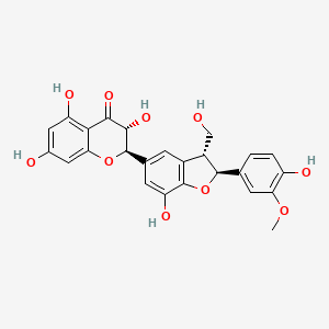 molecular formula C25H22O10 B1649421 Silychristin B CAS No. 879325-58-3