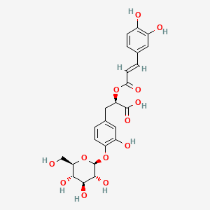 molecular formula C24H26O13 B1649428 Rosmarinyl glucoside CAS No. 910028-78-3