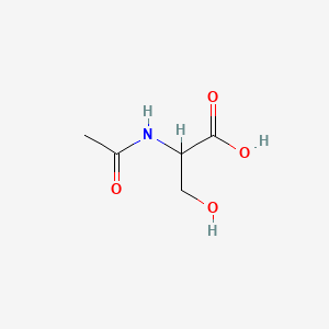 molecular formula C5H9NO4 B1649438 2-Acetamido-3-hydroxypropanoic acid CAS No. 97-14-3